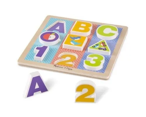 Розвиваюча іграшка Melissa&Doug Пазл Літери/Цифри (MD1899)