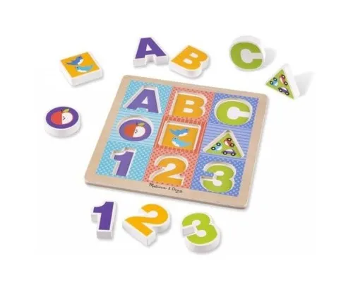 Розвиваюча іграшка Melissa&Doug Пазл Літери/Цифри (MD1899)