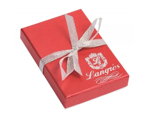 Ручка кулькова Langres набір ручка + гачок для сумки Elegance Червоний (LS.122029-05)