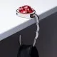 Ручка кулькова Langres набір ручка + гачок для сумки Elegance Червоний (LS.122029-05)