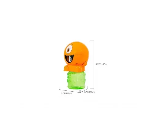 Мильні бульбашки Gazillion Веселун, р-н 59мл, помаранчевий (GZ36568)