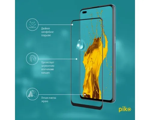 Стекло защитное Piko Full Glue Oppo Reno 4 Lite (1283126511189)