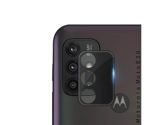 Стекло защитное BeCover for camera Motorola Moto E20 Black (707033) (707033)