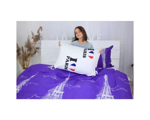 Постільна білизна MirSon King Size Бязь Premium 19-0426 Fucsia 220х240 (2200001171992)