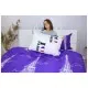 Постільна білизна MirSon King Size Бязь Premium 19-0426 Fucsia 220х240 (2200001171992)