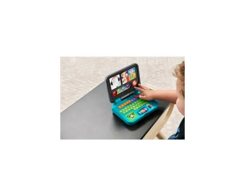 Розвиваюча іграшка Fisher-Price Ноутбук Веселе спілкування (укр.) (HHH09)
