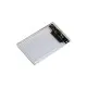 Карман внешний AgeStar 2.5, USB 3.2, 9.5 mm / 7 mm HDD/SSD, Transparent (3UB2P4C (Transparent))