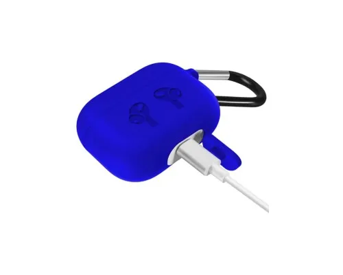 Чохол для навушників BeCover Silicon Protection для Apple AirPods Pro Blue (704494)
