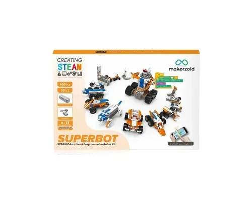 Конструктор Makerzoid Superbot Educational Building Blocks (MKZ-ID-SPB)