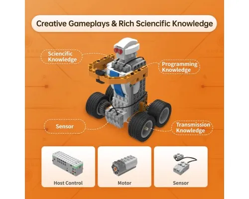 Конструктор Makerzoid Superbot Educational Building Blocks (MKZ-ID-SPB)