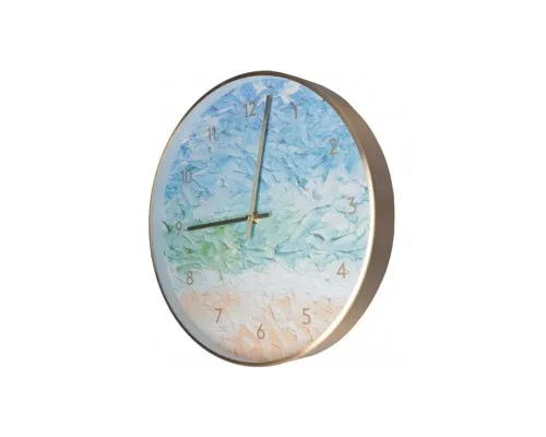 Настенные часы Optima Sea металлический, голубой (O52094)