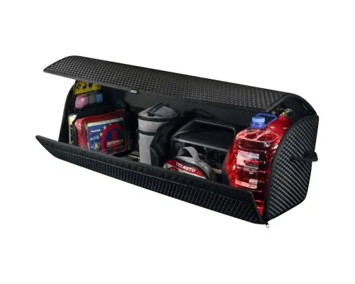 Сумка-органайзер EVAtech XL-PRO 32x100x30 см. Сота чорна з чорним кантом (BS13643OX3SBB)