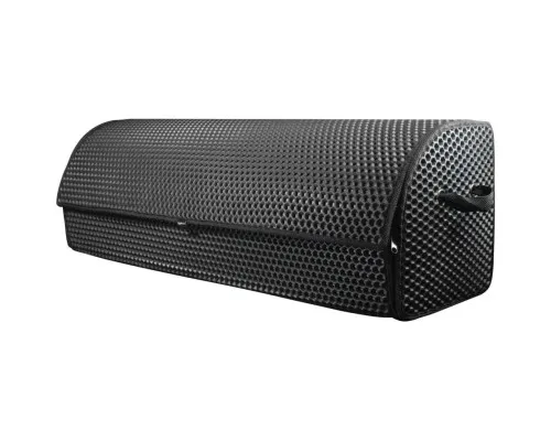 Сумка-органайзер EVAtech XL-PRO 32x100x30 см. Сота чорна з чорним кантом (BS13643OX3SBB)