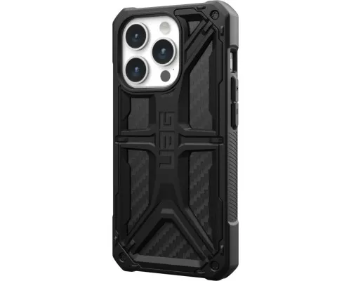 Чехол для мобильного телефона UAG Apple iPhone 15 Pro Max Monarch, Carbon Fiber (114298114242)