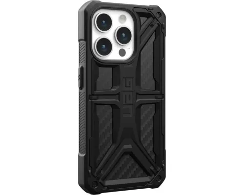 Чехол для мобильного телефона UAG Apple iPhone 15 Pro Max Monarch, Carbon Fiber (114298114242)