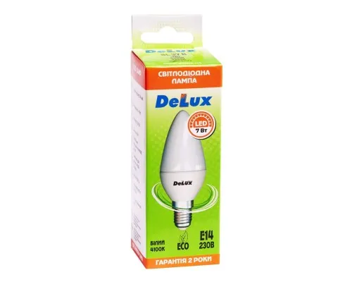 Лампочка Delux BL37B 7Вт 4100K 220В E14 (90020555)