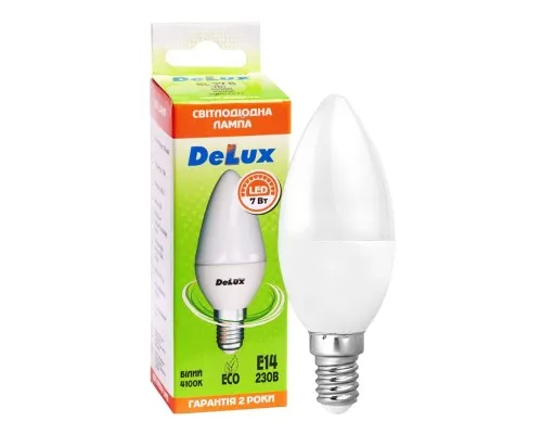 Лампочка Delux BL37B 7Вт 4100K 220В E14 (90020555)