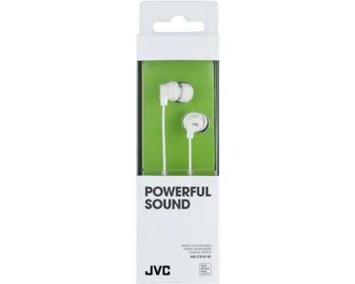 Навушники JVC HA-FX10 White (HA-FX10-W-EF)