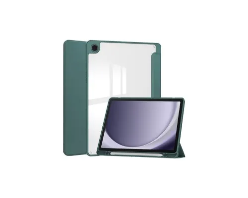 Чехол для планшета BeCover Soft Edge stylus holder Samsung Tab A9 Plus SM-X210/SM-X215/SM-X216 11.0 Dark Green (710368)