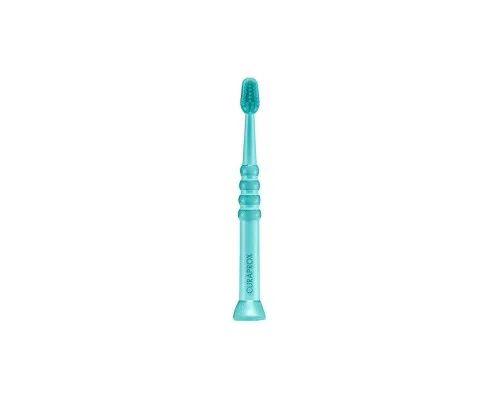 Дитяча зубна щітка Curaprox CS Baby з гумованою ручкою (0-4 років) Зелений (CS Baby-07)