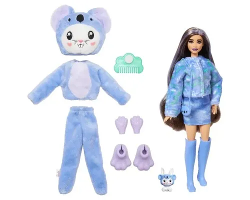 Кукла Barbie Cutie Reveal Великолепное комбо Кролик в костюме коалы (HRK26)