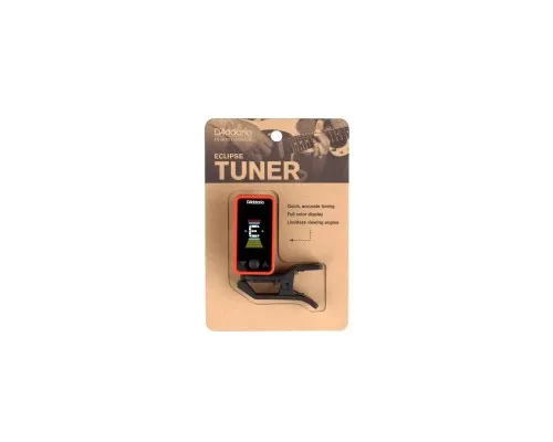 Тюнер для музичних інструментів D'Addario Eclipse Tuner Red (PW-CT-17RD)
