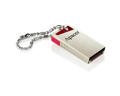 USB флеш накопичувач Apacer 64GB AH112 Red USB 2.0 (AP64GAH112R-1)