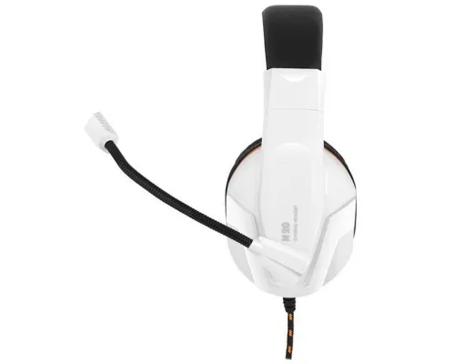 Навушники Gemix N20 White-Black-Orange Gaming