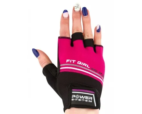 Перчатки для фитнеса Power System Fit Girl Evo PS-2920 XS Pink (PS_2920_XS_Pink)