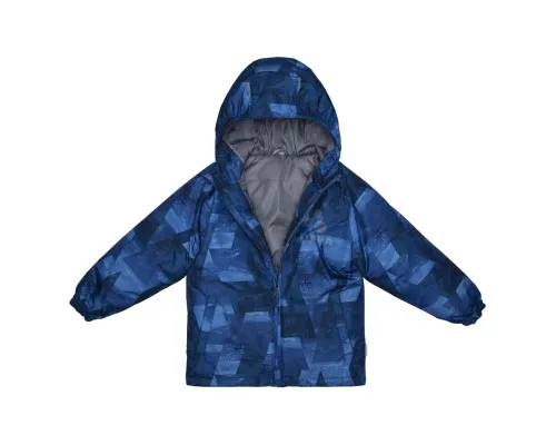 Куртка Huppa CLASSY 17710030 темно-синій з принтом 110 (4741468942568)