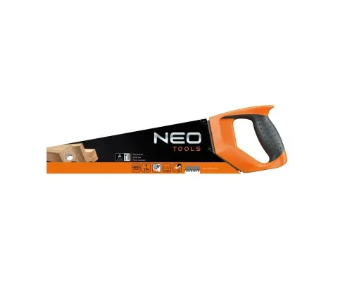 Ножовка Neo Tools по дереву, 400 мм, 7TPI, PTFE (41-011)