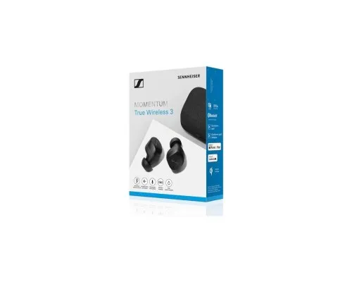 Наушники Sennheiser Momentum True Wireless 3 Black (509180)