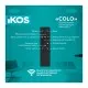 Светильник IKOS Colo- 40W (+пульт) 2800-6500K (0002-BLG)