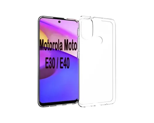 Чохол до мобільного телефона BeCover Motorola Moto E30 / E40 Transparancy (707988)