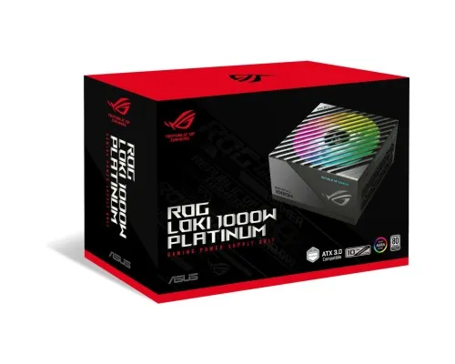 Блок живлення ASUS 1000W ROG-LOKI-1000P-SFX-L-GAMING PCIE5 Platinum (90YE00N1-B0NA00)