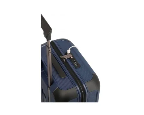 Валіза Titan Compax Navy S USB (Ti844406-20)