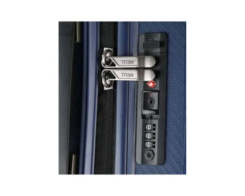 Валіза Titan Compax Navy S USB (Ti844406-20)