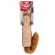 Игрушка для собак Collar GiGwi Plush Белка с пищалкой 29 см (75309)