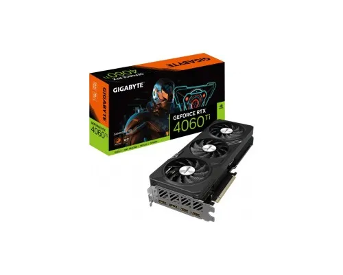 Видеокарта GIGABYTE GeForce RTX4060Ti 8Gb GAMING OC (GV-N406TGAMING OC-8GD)