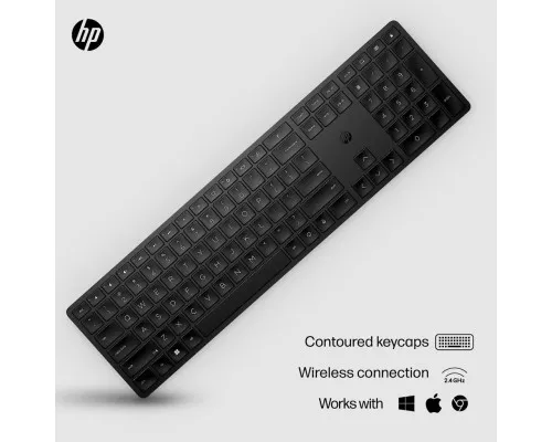 Клавіатура HP 450 Programmable Wireless UA Black (4R184AA)