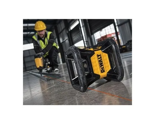 Лазерный нивелир DeWALT ротационный, 18В XR Li-Ion, красный луч, 4.5 кг, 2Ah, ЗП, кейс (DCE079D1R)