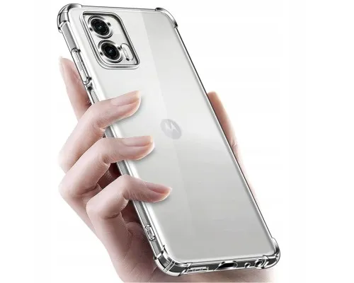 Чохол до мобільного телефона BeCover Anti-Shock Motorola Moto G73 Clear (709827)