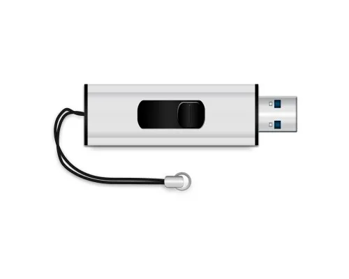 USB флеш накопитель Mediarange 128GB Black/Silver USB 3.0 (MR918)