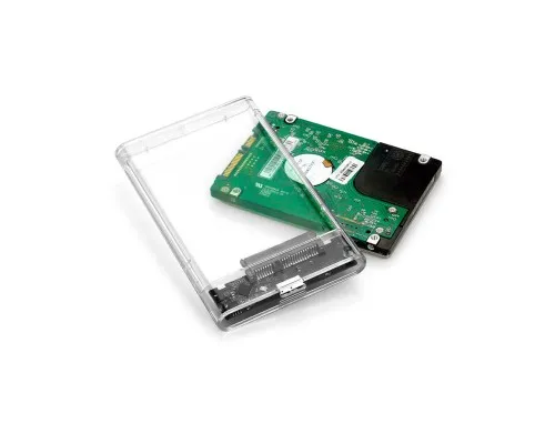 Кишеня зовнішня Dynamode 2.5 SATA HDD/SSD USB 3.0 Transparent (DM-CAD-25316)