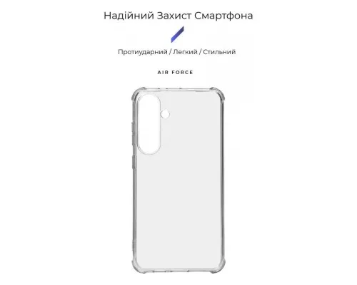 Чохол до мобільного телефона Armorstandart Air Force Samsung S24 Plus Transparent (ARM72543)