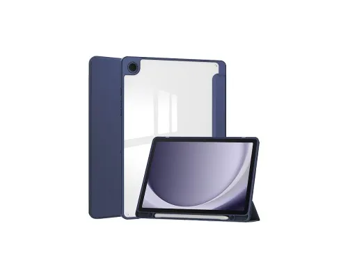 Чехол для планшета BeCover Soft Edge stylus holder Samsung Tab A9 Plus SM-X210/SM-X215/SM-X216 11.0 Deep Blue (710367)