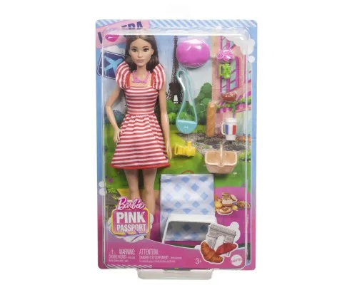 Кукла Barbie Pink passport В Париже (HWH99)