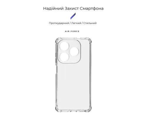 Чехол для мобильного телефона Armorstandart Air Force Tecno Spark 20 (KJ5n) Camera cover Transparent (ARM77679)