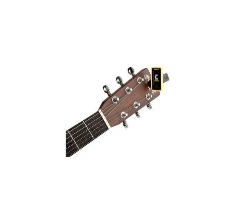 Тюнер для музичних інструментів D'Addario Eclipse Tuner Yellow (PW-CT-17YL)