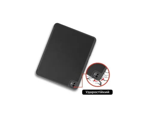 Чохол до планшета AirOn Premium SOFT iPad Pro 13 2024 + Film Black (4822352781129)